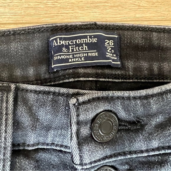 Abercrombie & Fitch Simone High Rise Ankle 26/2 - Picture 3 of 6